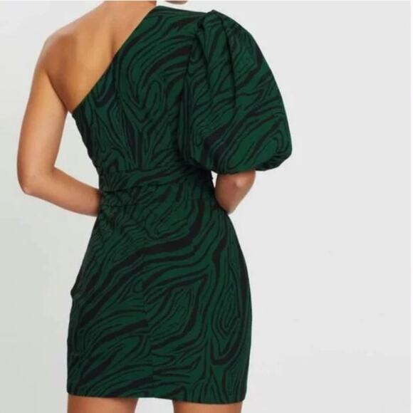 NWT Australian Brand Mossman Party dress - absolutely gorgeous dark paradise - Picture 3 of 13